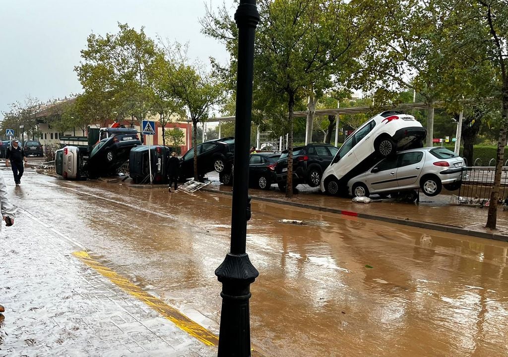 Inundación en Aldaia