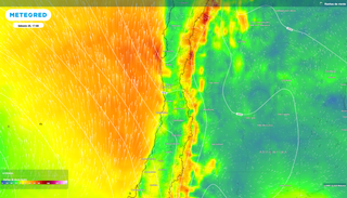 MeteoChile actualiza aviso: cuatro regiones de Chile ser&aacute;n afectadas por un jet de bajo nivel el fin de semana