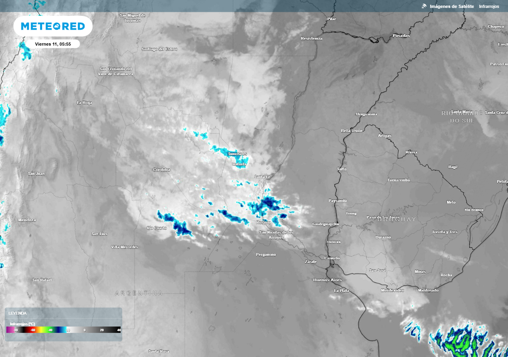 Tiempo clima pronóstico Buenos Aires fin de semana julio