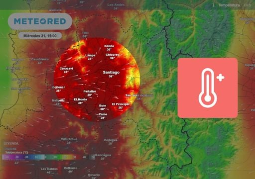 Meteored anuncia posible ola de calor en Santiago para Fin de A&ntilde;o: &ldquo;las m&aacute;ximas podr&iacute;an rozar los 40 &deg;C&rdquo;