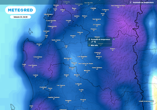 Meteored confirma helada para este sábado en la Región de Biobío: temperaturas de -1 °C en algunas comunas