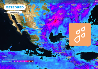 Meteored pronostica precipitaciones fuertes en estos 10 estados