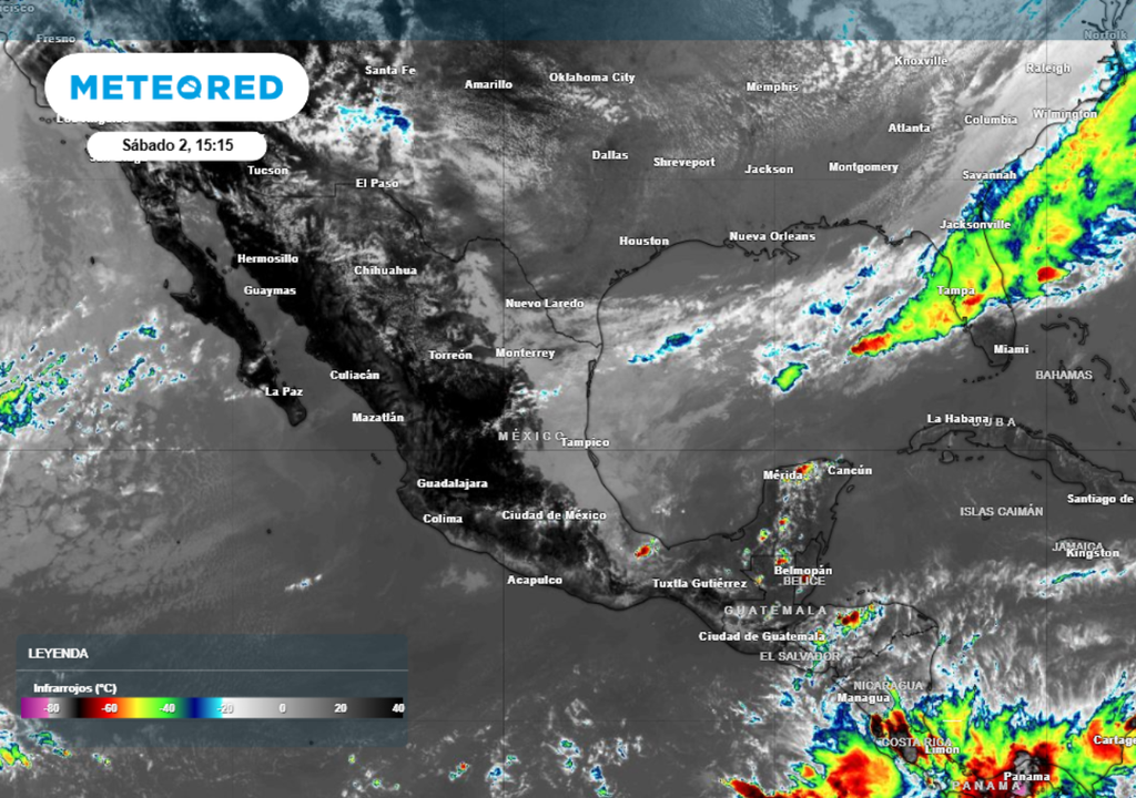 El frente frío número 48 seguirá generando tormentas eléctricas y posibles granizadas en México, además de evento de "norte".