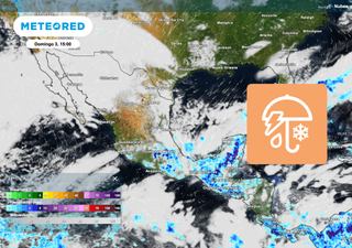 Meteored pronostica precipitaciones muy fuertes en estos 7 estados