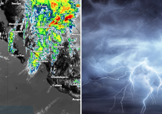 Meteored pronostica precipitaciones y granizadas en estos 20 estados