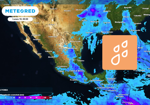 Meteored pronostica precipitaciones y tormentas fuertes en estos 8 estados