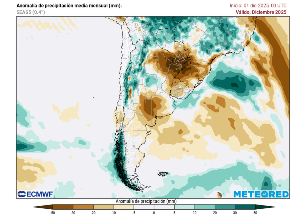 Diciembre 2025 con bajas segregadas en Chile norte y centro, Meteored Diciembre 2025 con bajas segregadas en Chile norte y centro, Meteored