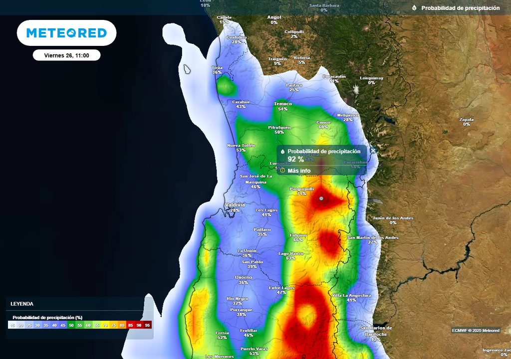 Pronóstico fin de semana Chile centro sur, Meteored Pronóstico fin de semana Chile centro sur, Meteored