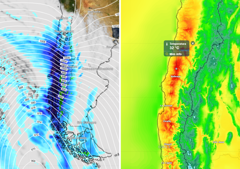Meteored y DMC anticipan un inicio de semana con calor, tormentas, lluvias, r&iacute;o atmosf&eacute;rico y temporal &iexcl;Prep&aacute;rate!