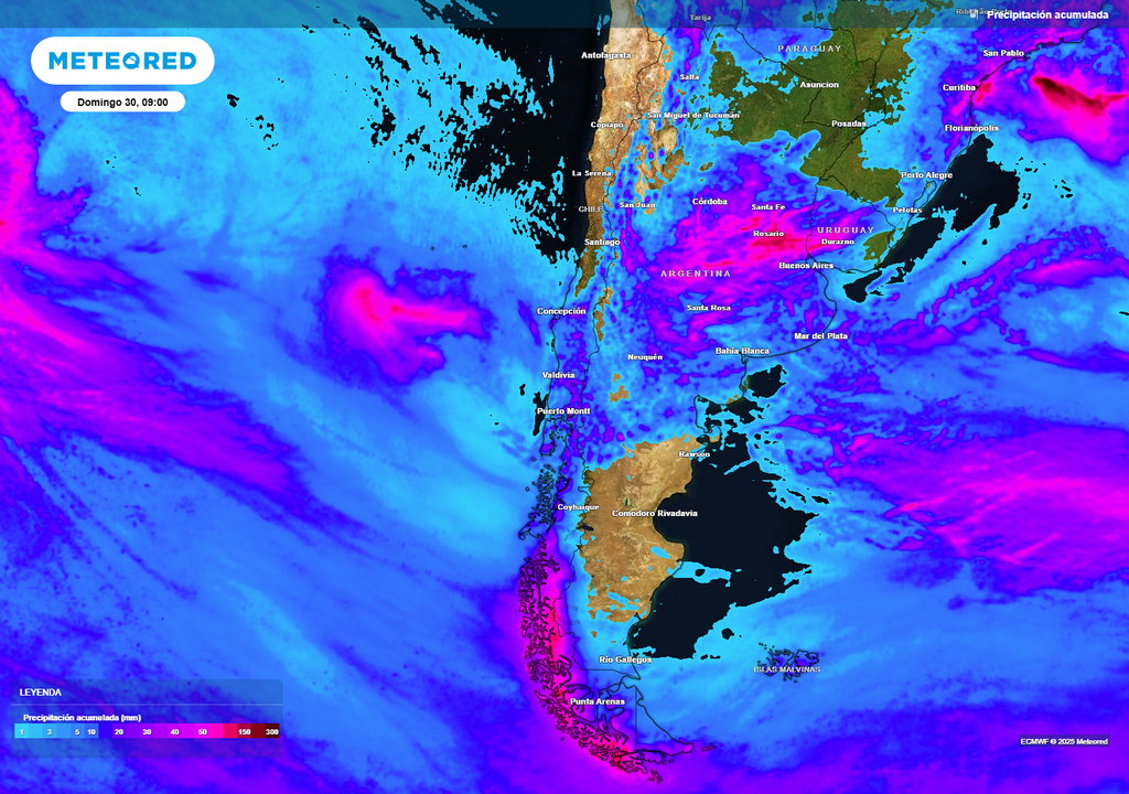 precipitación acumulada