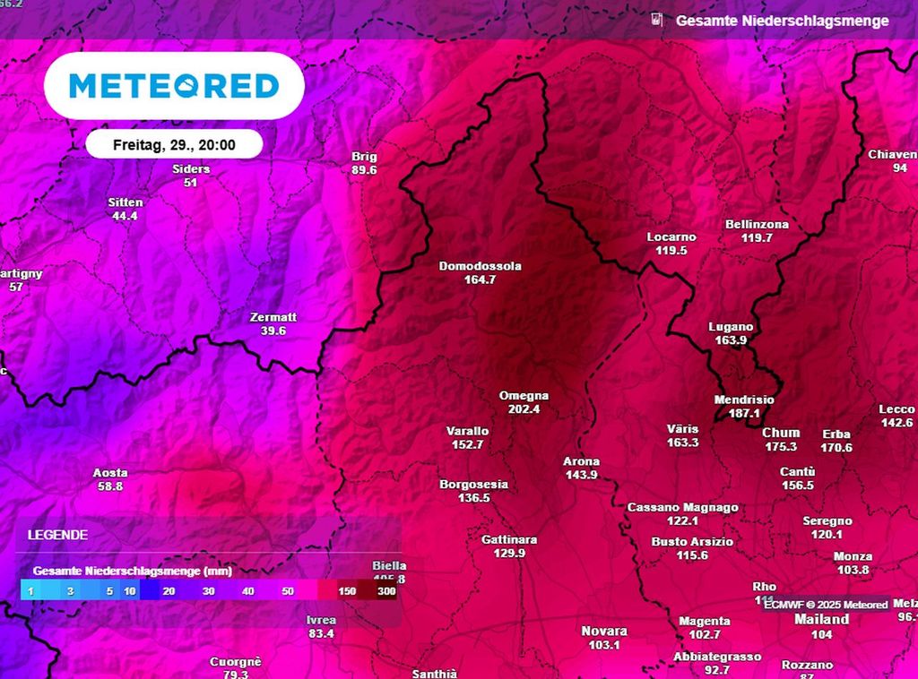 regen, unwetter, schweiz, italien