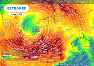 Meteorologe warnt: "Da geht nichts mehr" Orkantief mit Schneechaos, Eisregen und Orkanböen bis 140 km/h in Deutschland