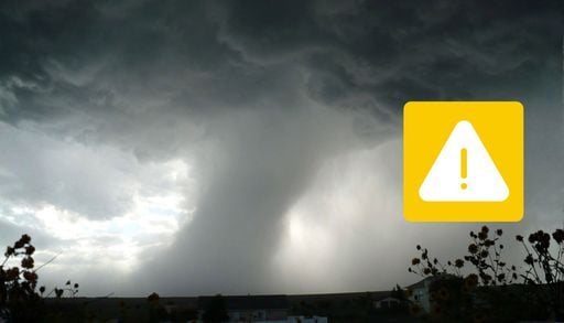Meteorolog&iacute;a alerta por posibles fen&oacute;menos torn&aacute;dicos este mi&eacute;rcoles en Chile: cuatro regiones bajo aviso