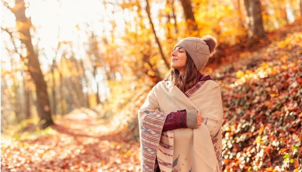 Il sole d'autunno è un toccasana per il copro e per la mente