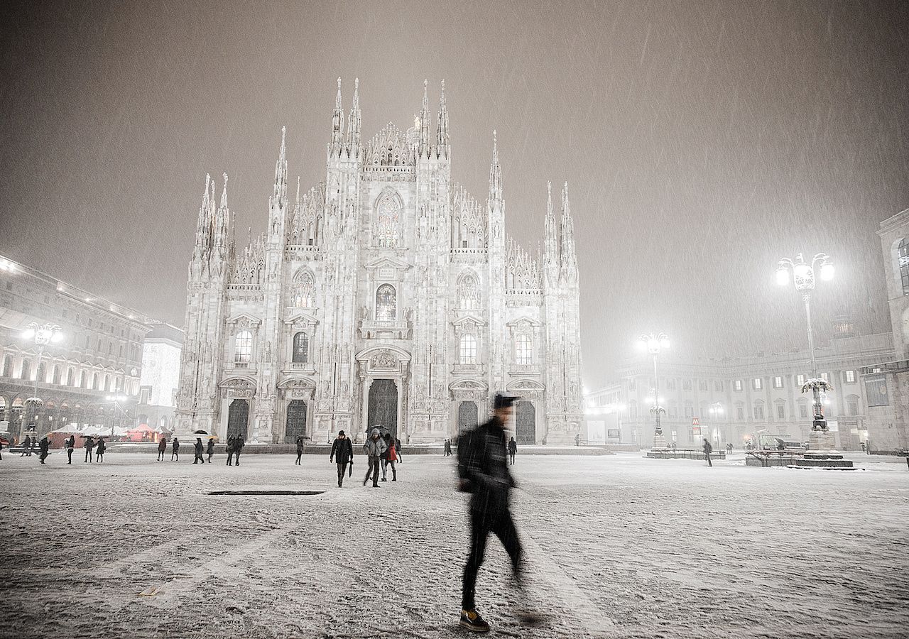 Meteostoria La Tormenta Di Neve Di Santa Lucia Del A Quando Il Bis