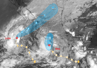 Última hora: México pendiente de dos tormentas tropicales adversas, Lidia y Max