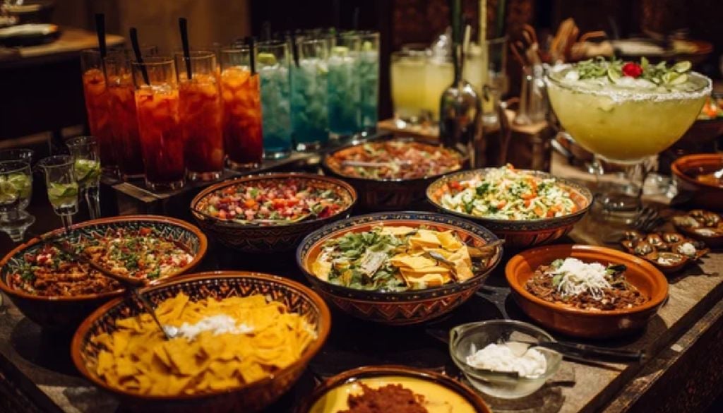 México destacó por sus gastronomía regional sus y bebidas.