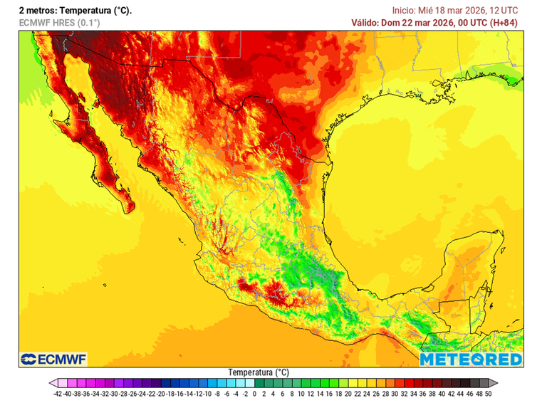 M&eacute;xico mantendr&aacute; tiempo extremo: mientras la mitad Centro-Sur recibe lluvias y frescor, el Norte tendr&aacute; Ola de Calor