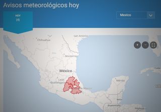México ya cuenta con novedoso sistema de alertas meteorológicas