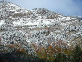 Mezcla otoño/nieve Canfranc, Pirineo Aragonés