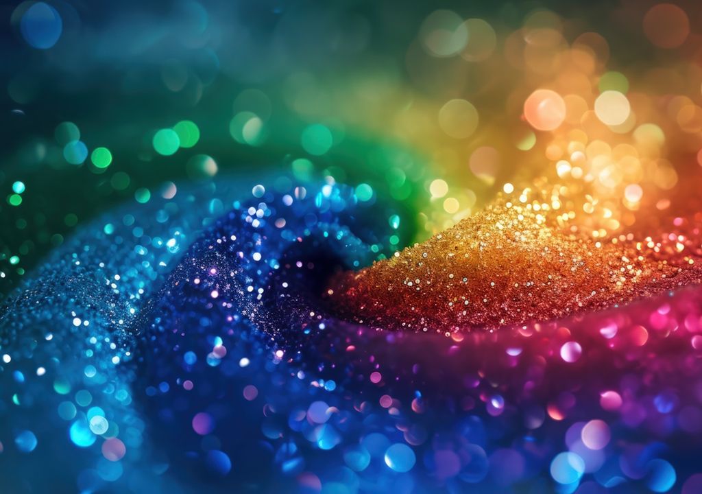 purpurina biodegradable o ecoglitter