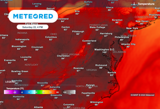 Mid-Atlantic States brace for dangerous heat this weekend: Some cities over the area may reach 100 degrees