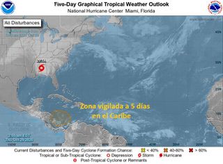 Mientras Zeta se degrada, el Caribe se activa de nuevo