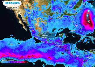 Miércoles, 20 de agosto: 13 estados de México, recibirán lluvias de hasta 80 mm con tormentas y posibles granizadas