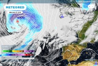 Mi&eacute;rcoles 23, d&iacute;a clave para el tiempo en Espa&ntilde;a: se mover&aacute;n los anticiclones afectando al reparto de lluvias