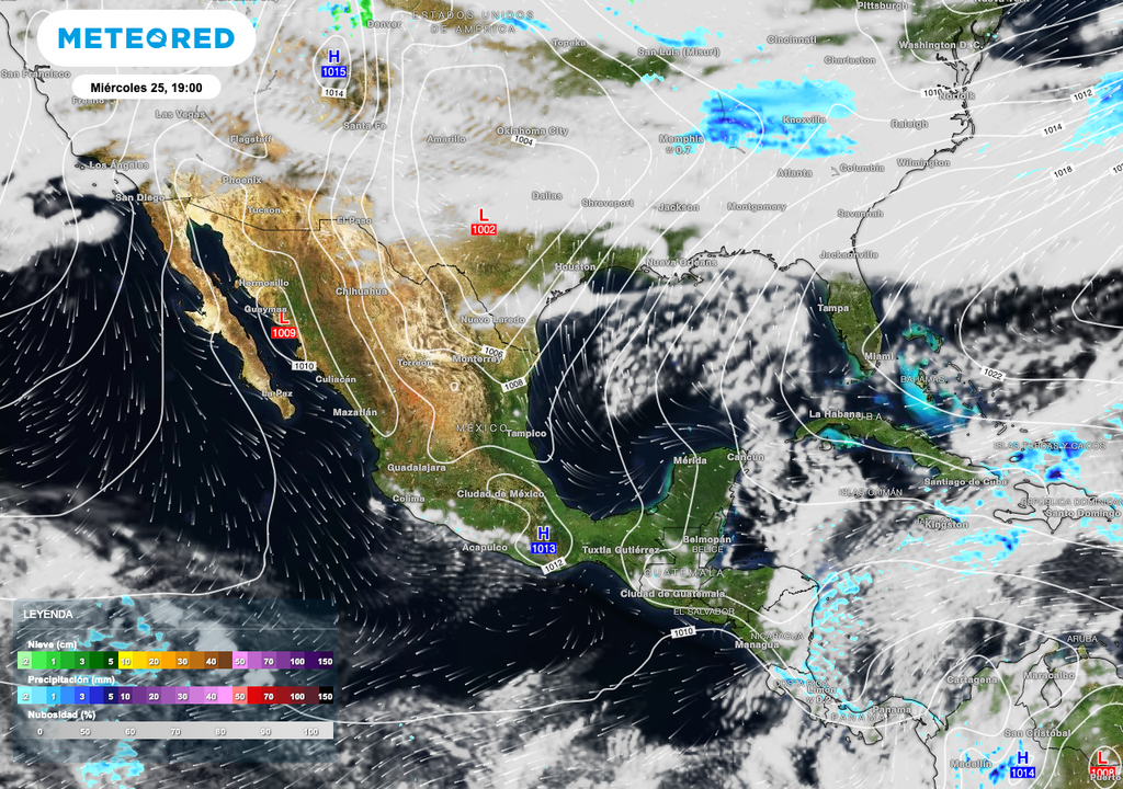 Las lluvias que se registren en Michoacán, Guerrero, Oaxaca y Chiapas serán aisladas.