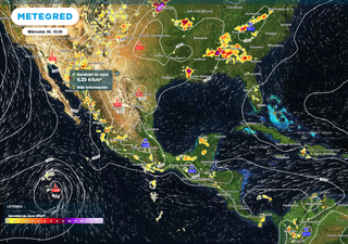 Miércoles con tormentas en México: estos son los estados con lluvias de hasta 100 mm