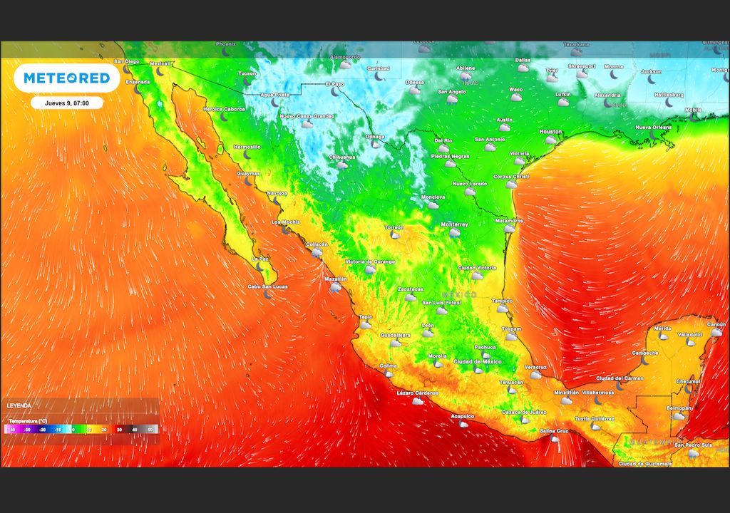 Temperatura más fría Temperatura más fría