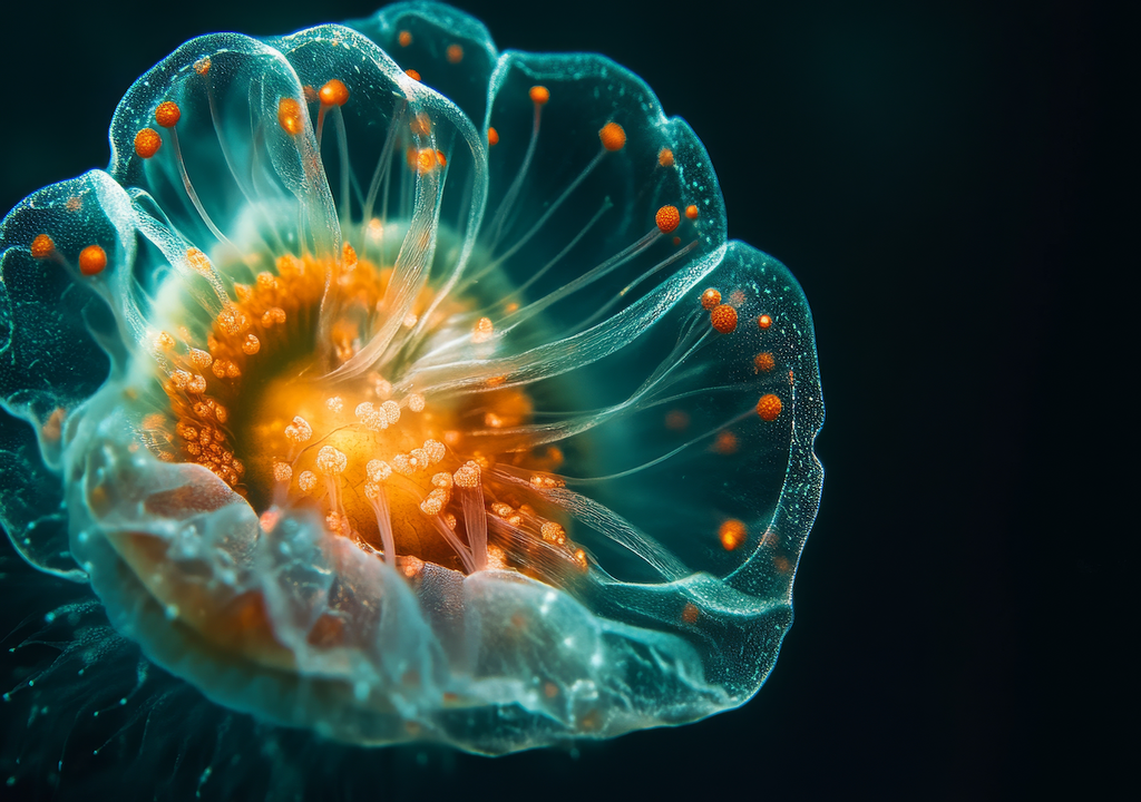 Kokkolithophore, Algen, Kalkplatten, Kalziumkarbonat, Kohlenstoffkreislauf