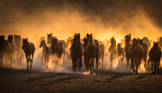 Miles de caballos salvajes "protegidos" terminan en mataderos por fallas del gobierno de Trump en EE. UU.