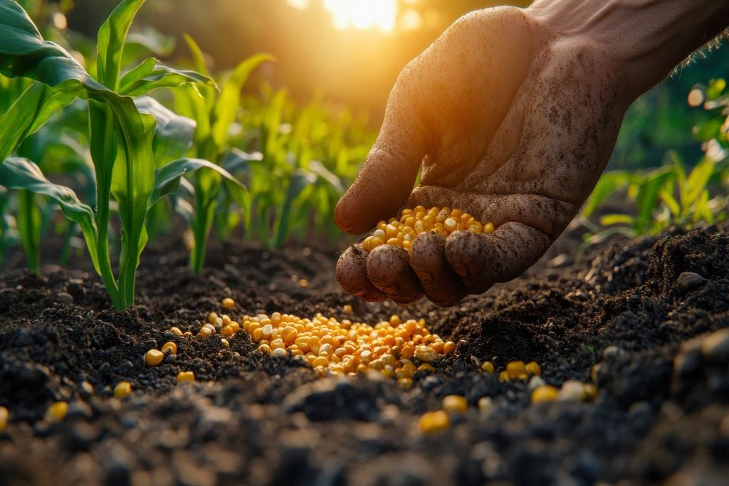 O milho safrinha é fundamental para o abastecimento de ração e a produção de proteínas no Brasil.
