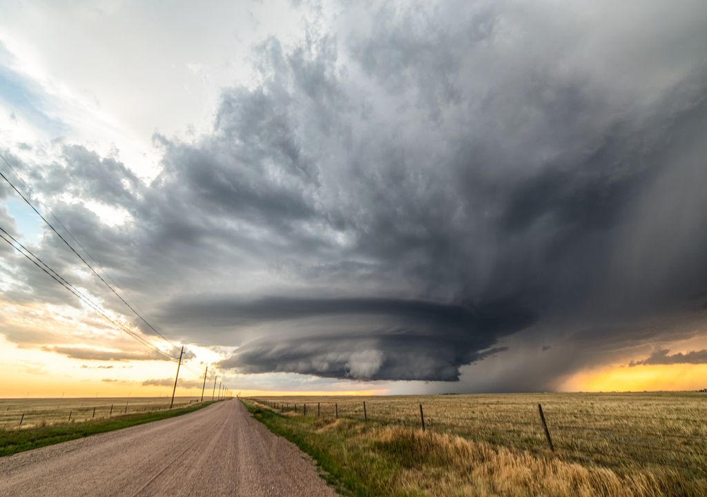 Tormenta supercélula Tormenta supercélula