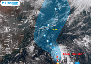 Millones de personas en Japón están pendientes de la llegada del tifón Shanshan en rápida intensificación a supertifón