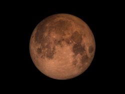 16 de mayo de 2022: eclipse total de Luna