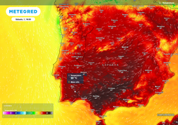 Calor intensifica no sábado, 1 de agosto: temperaturas atingem os 40 ºC, ou mais, em algumas zonas