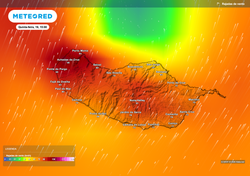 A chuva voltará à Madeira na quarta-feira, segundo os modelos europeu e GFS