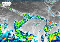 Desde el viernes, río atmosférico afectará 11 regiones de Chile 