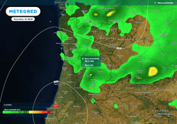 A neve poderá voltar a atingir altitudes médias em Portugal na terça-feira, dia 10