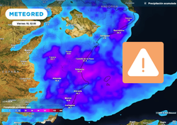 A partir de las 16 horas crecerán grandes sistemas de tormentas en Aragón, Comunidad Valenciana y Cataluña