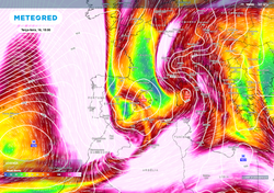 A próxima grande ondulação do jato polar chegará a Portugal na segunda 15: saiba os dias em que fará mais frio e chuva