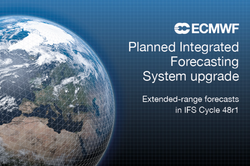 Actualizaciones importantes en los pronósticos de rango extendido en el ECMWF