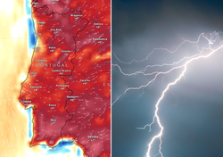 Agosto em Portugal: anticiclone reforça-se no início do mês, mas tendência a longo prazo do ECMWF vislumbra mudanças