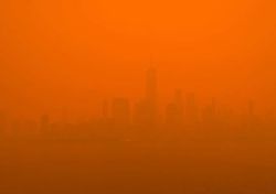 Alerta en la Gran Manzana: el humo de Canadá envuelve Nueva York en una nube asfixiante