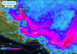 Heladas árticas, lluvias de 180 mm y fuerte evento de 