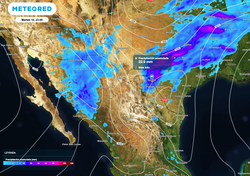 Tormenta de nieve, ambiente gélido y fuertes rachas de hasta 80 km/h