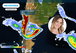Alerta naranja por nieve, contrastes térmicos y nieblas en Argentina